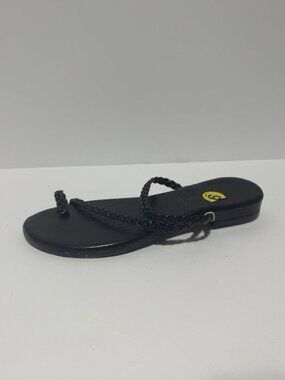 Simona Rossi Womens Sandals Black Size 9 M